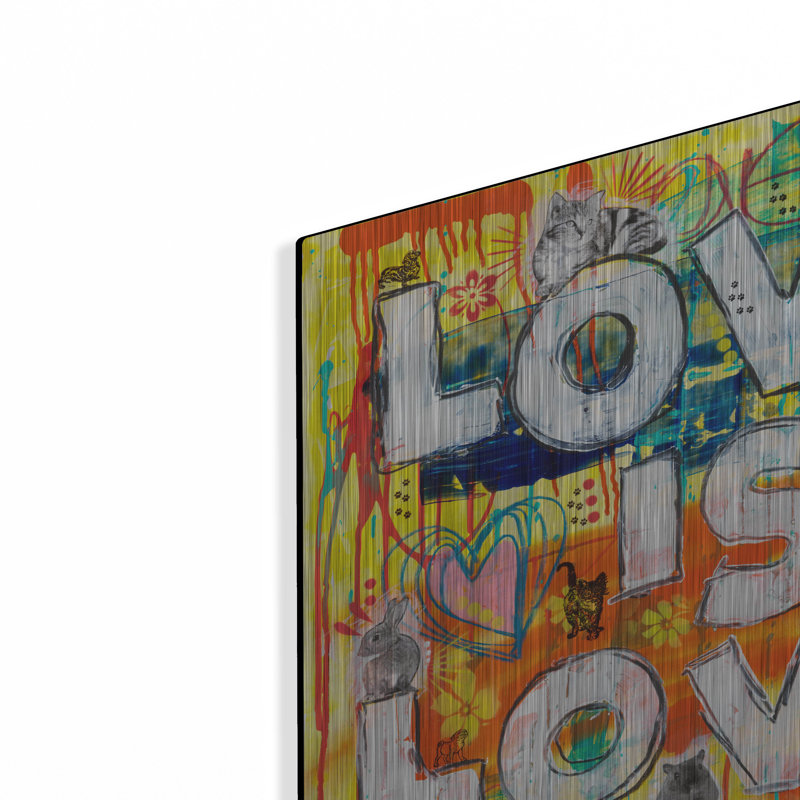 «Love Is Love» par Dean Russo, H 12 po x l 16 po