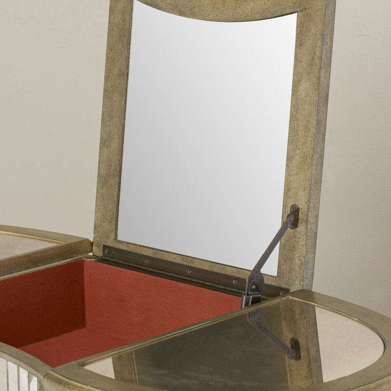 Constance Mirrored Vanity Table