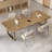 Brown Rectangular Solid Wood desk-1917755901