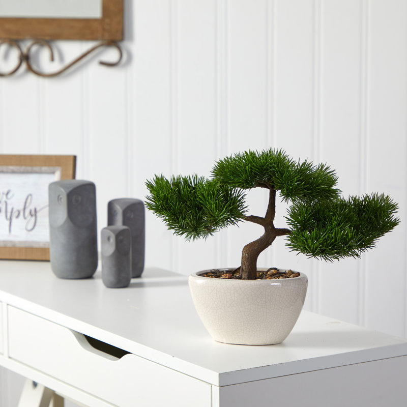 Arbre artificiel en pot 10 po