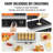10PCS Commercial Waffle Maker Rectangle Waffle Baker Machine 1550W