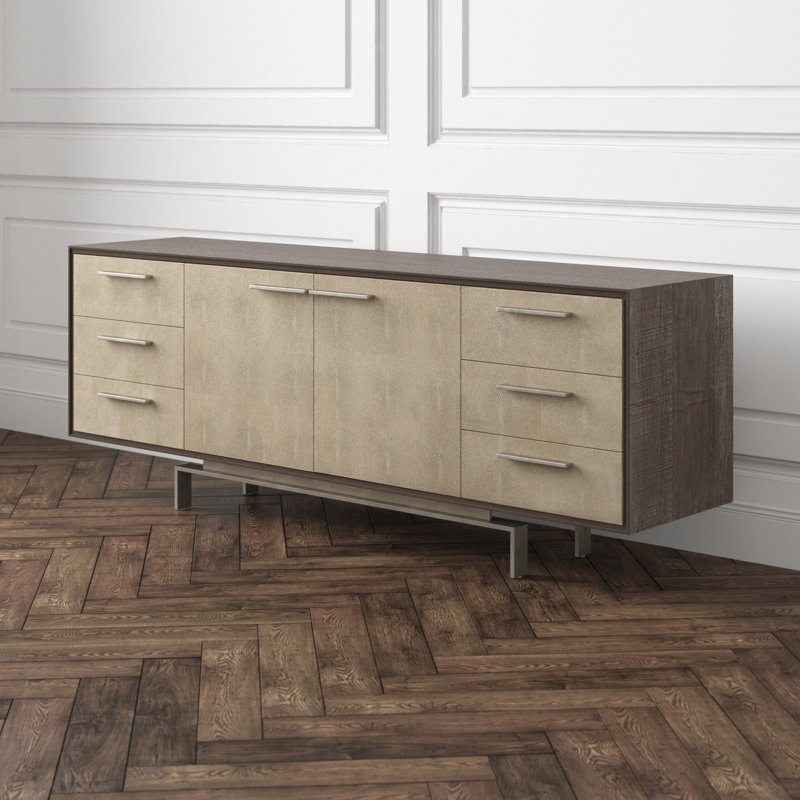 Latham 72 in. W Solid Wood Credenza