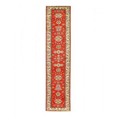 Fine Hand knotted Kazak Runner 2'9"x 11'7"