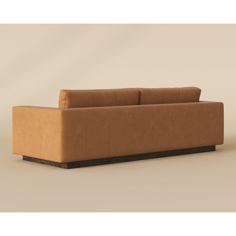 Anakin Sofa, Dark Brown, Tuscany Cognac