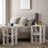Bruist 13.4'' W 2 Tiers Nightstand