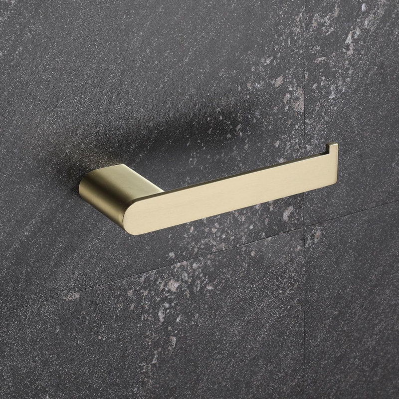 5- Piece Bathroom Hardware Set, Brushed Gold