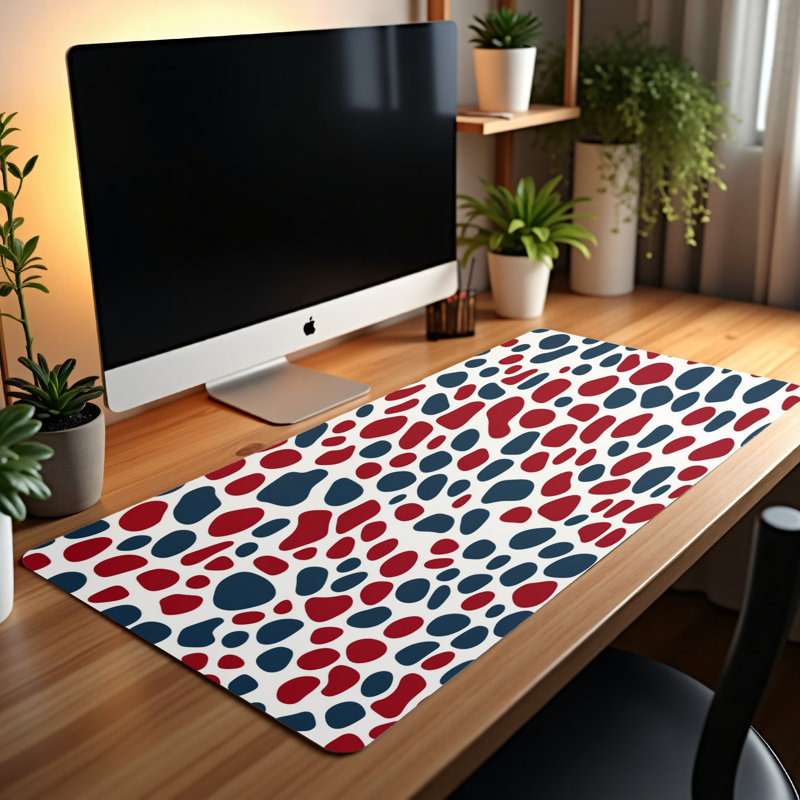 Polyester Desk Pad, 14.4x12.1