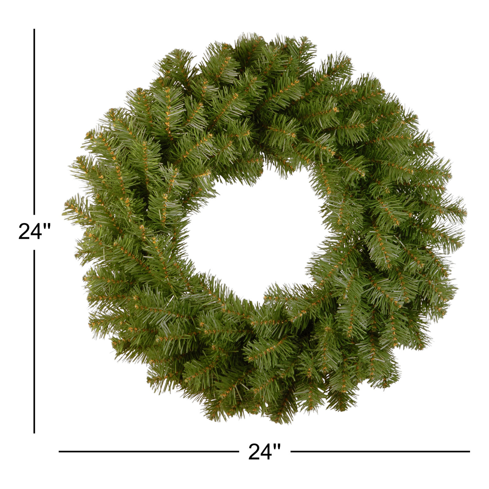 24" Spruce Wreath