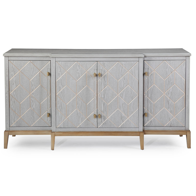 Perrine 68'' Sideboard, Light Graphite Gray