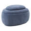 Hoya Oval Velvet Storage Ottoman (Set of 2)-99331108