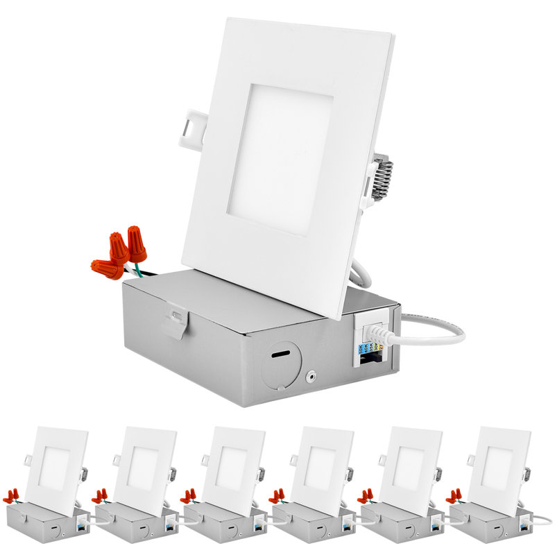 Ensemble d'éclairage encastré 4 "Ultra Slim