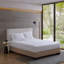 Protège-matelas matelassé en coton percale
