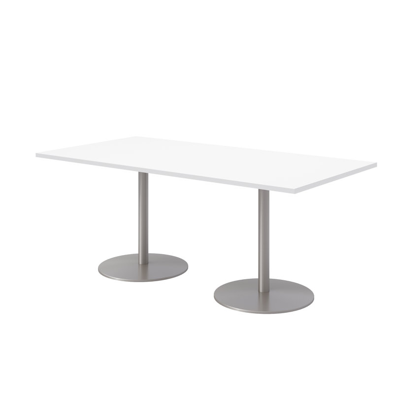 Table bistro 36 x 72, Blanc de designer, H 29 po x L 72 po x l 36 po
