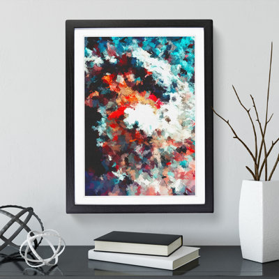 Passion Of Flowers Abstract - Single Picture Frame Painting