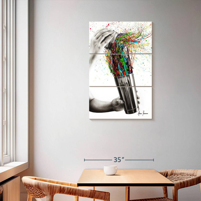 Yarlin Shake It, 57" H x 36" W