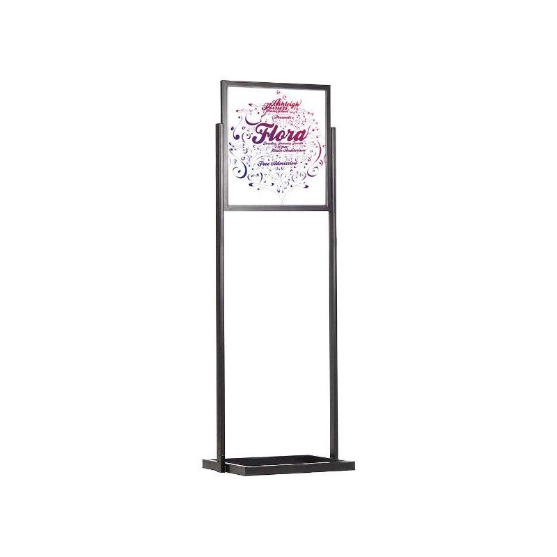Planche eco info, H 36,91 po x l 24,91 po, Noir