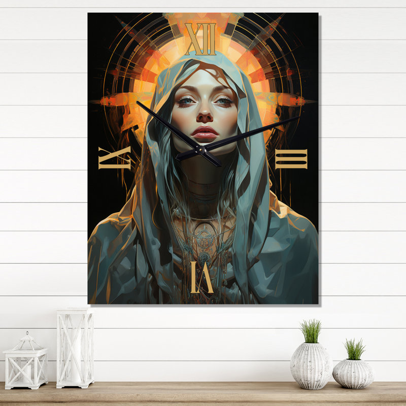 Horloge murale radieuse, Grand