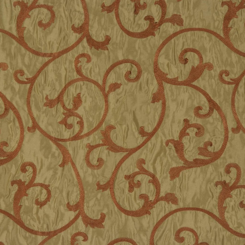 Churchill Fabric, Willow Embroidery Wid