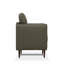 Canapé en cuir vert pesto Radwan (assemblé)-1838292184