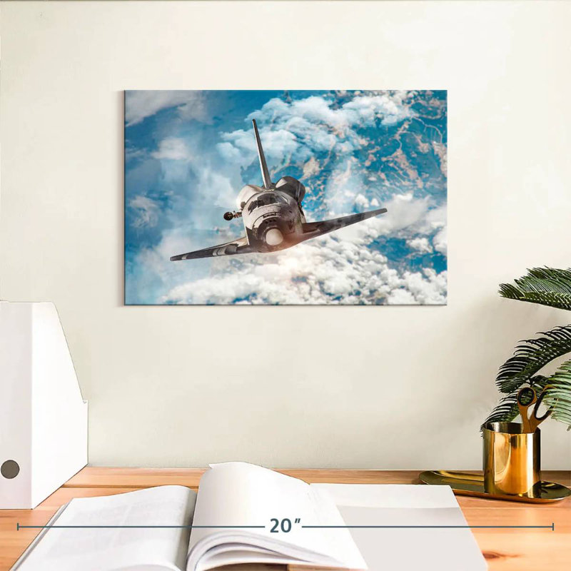 Oberle Spacecraft Ascent, 8" H x 12" W