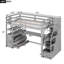 Lit mezzanine avec bureau et tablettes-390512913-390512912