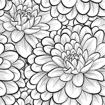 Harrow fleurs monochromes