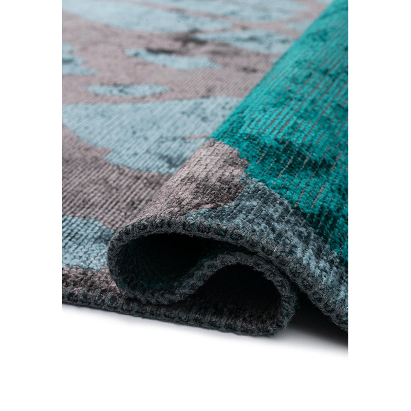 Rapture Abstract Area Rug, Rectangle 9'10" x 14'
