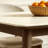 4 - Person White Rectangular Sintered Stone Stone Tabletop Dining Table Set