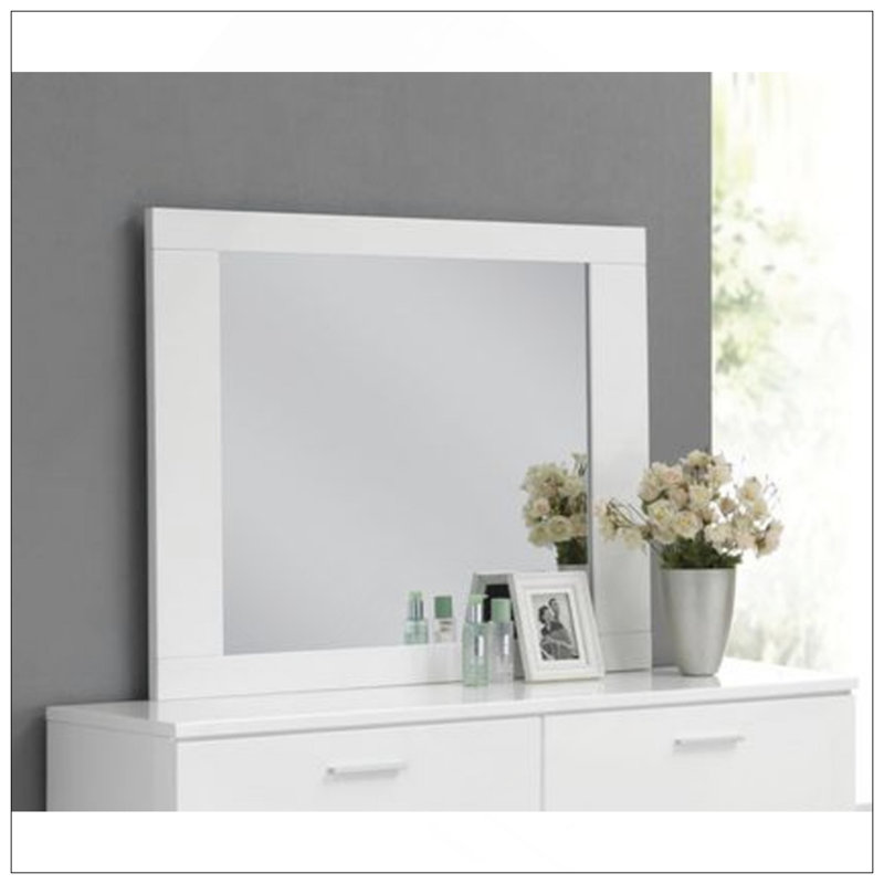 Miroir Naima II, Blanc