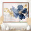 Hibiscus bleu et blanc, fleurs d'harmonie tropicale I - art mural floral-74751214-152267298