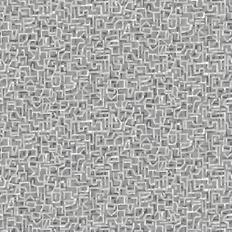 Geometric Shapes Double Roll, Graphite