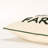 Embroidered Cotton Reversible Throw Pillow