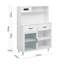 Buffet polyvalent pour la salle à manger et la cuisine, améliorant le rangement et le style.