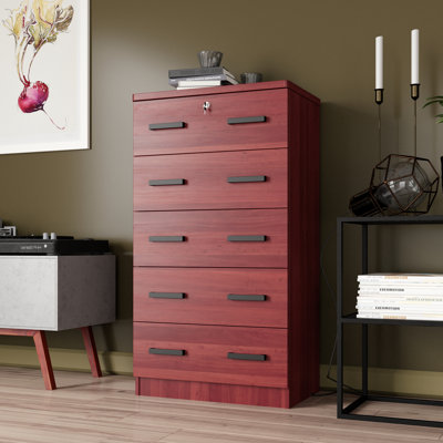 Commode 5 tiroirs 5 pouces Giello
