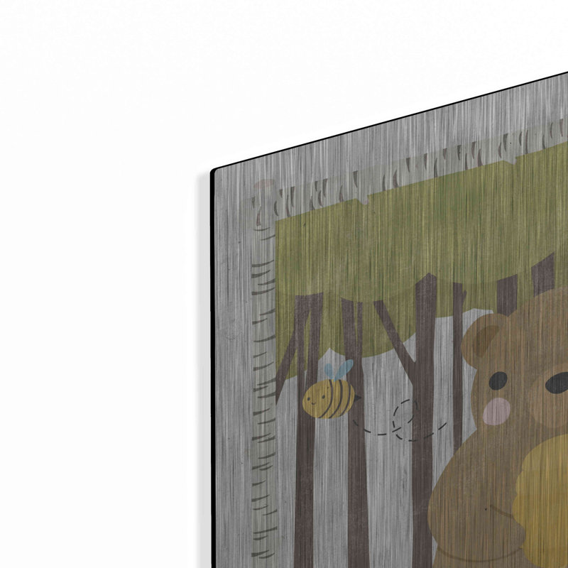 «Wood Land Hideaway Bear» par Moira Hershey, H 24 po x l 24 po