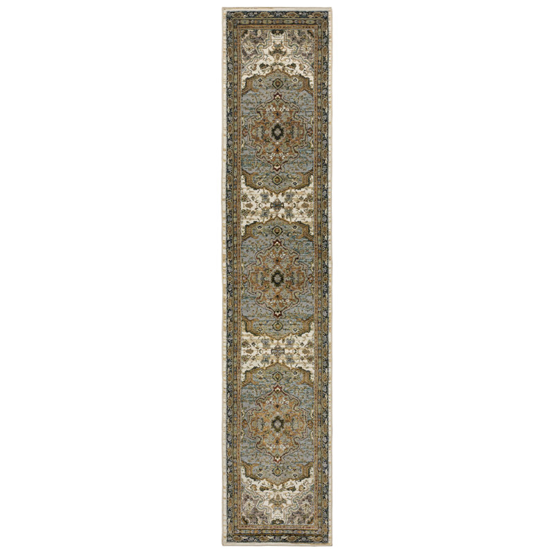 Raiyaan Oriental Indoor Rug, Runner 2'6" x 12'