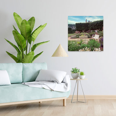 Jardin français n ° 27, paysage abstrait, art naturel