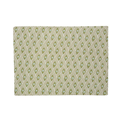 Zen Diamond 100% Cotton Rectangle Placemat (set Of 4)