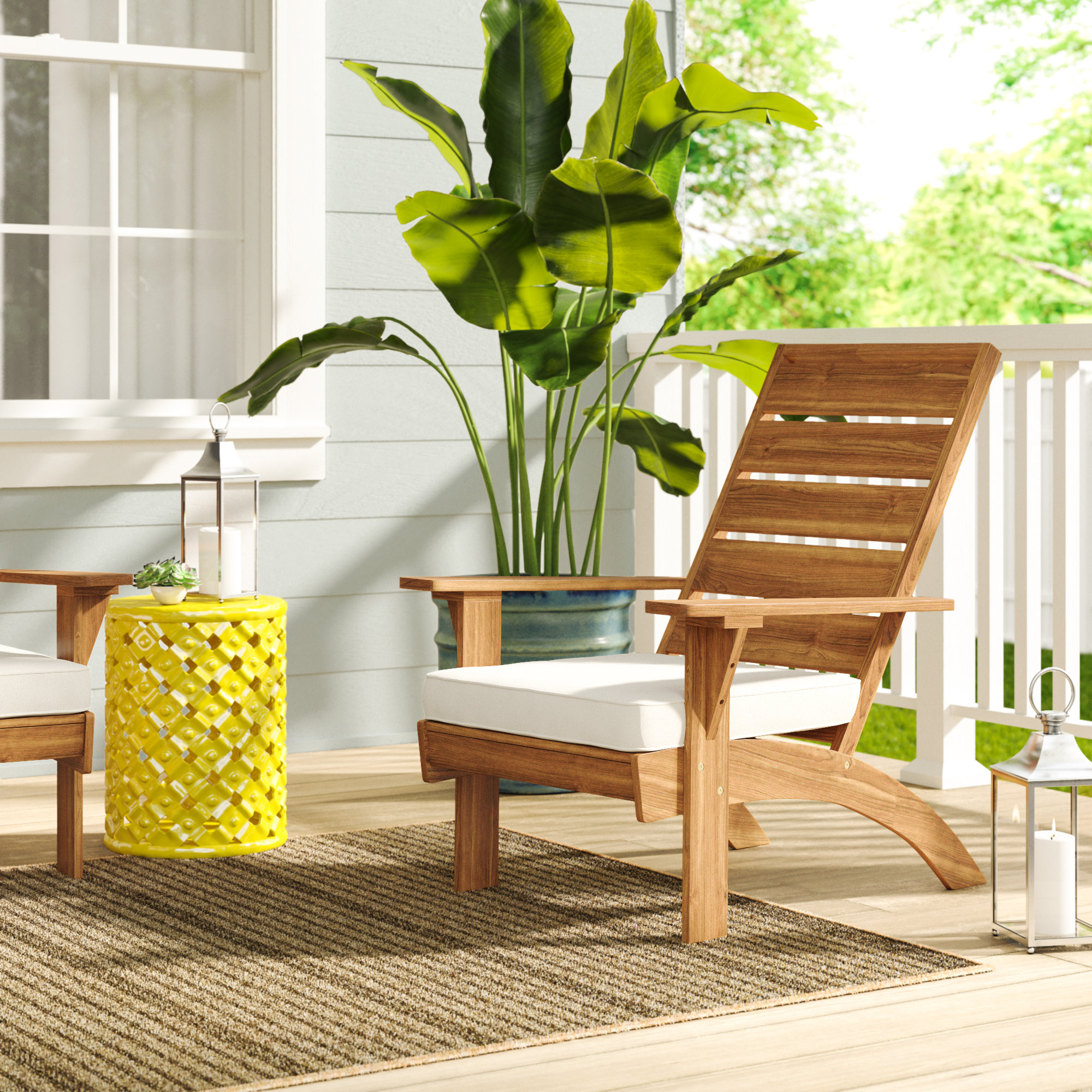 Beachcrest Home™ Hagler Patio Chair with Cushions Reviews