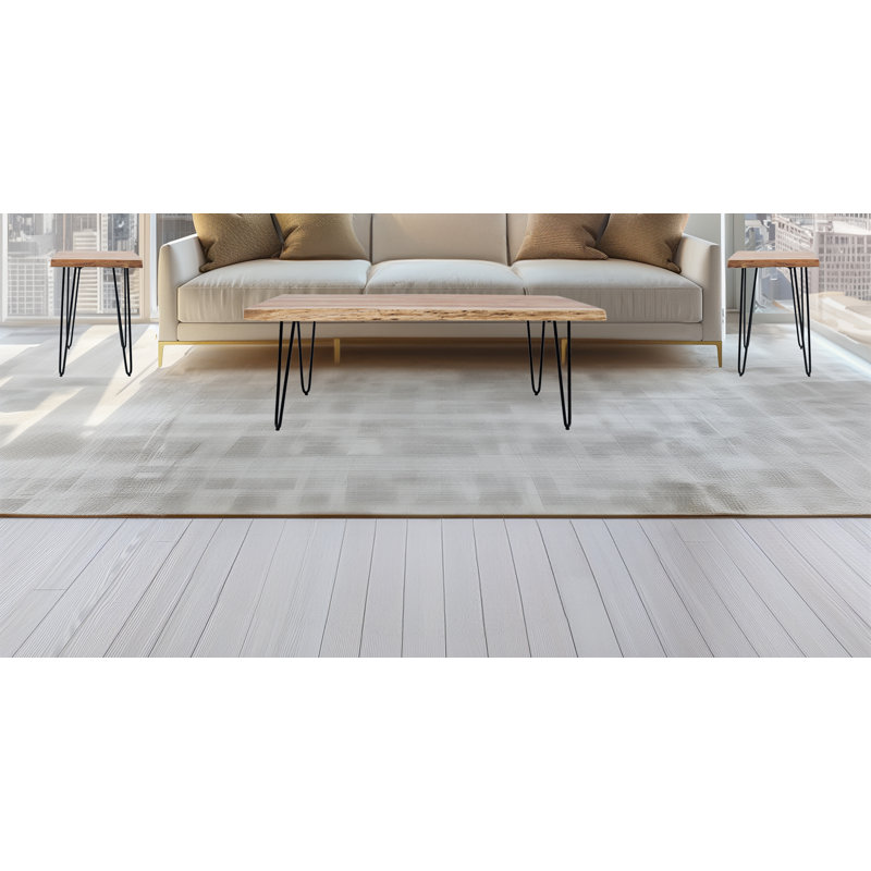 Ensemble de tables basses 3 pièces Gordonsville, Naturel