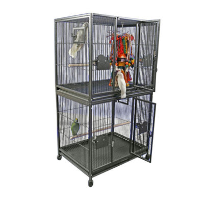 Grande cage à oiseaux double Mcgill