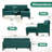 Atiye 74'' Upholstered Convertible Sofa-1420934765