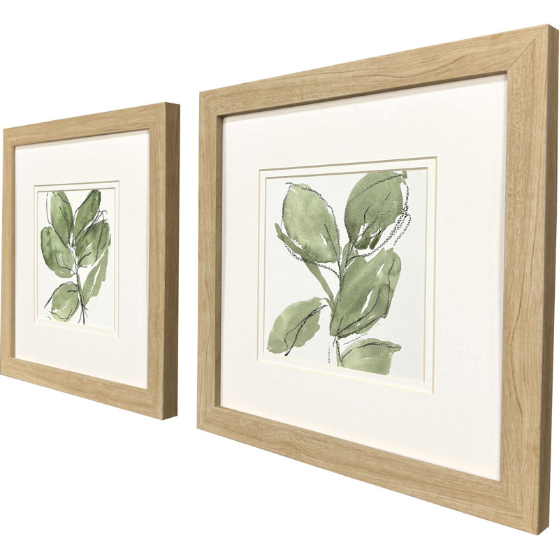 «Summer Leaves», art encadré