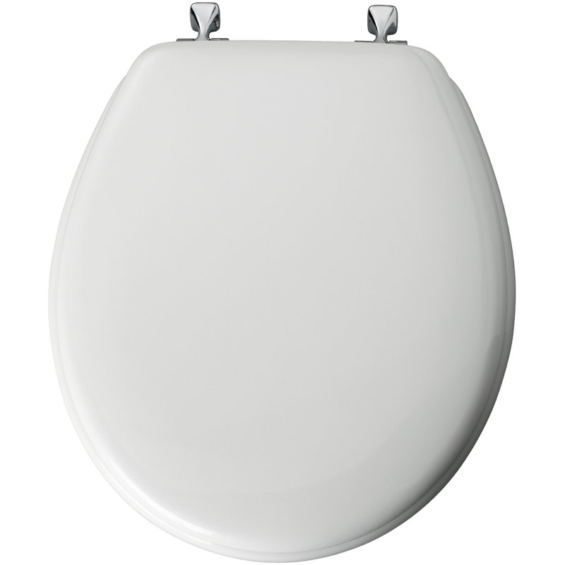 Siège de toilette rond émaillé