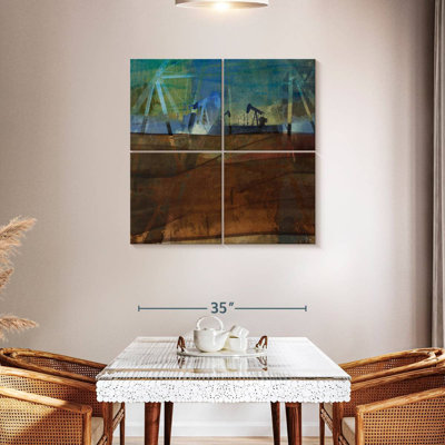 Lilie Oil Rig Abstraction II