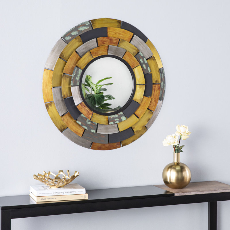 Metal Round Wall Mirror