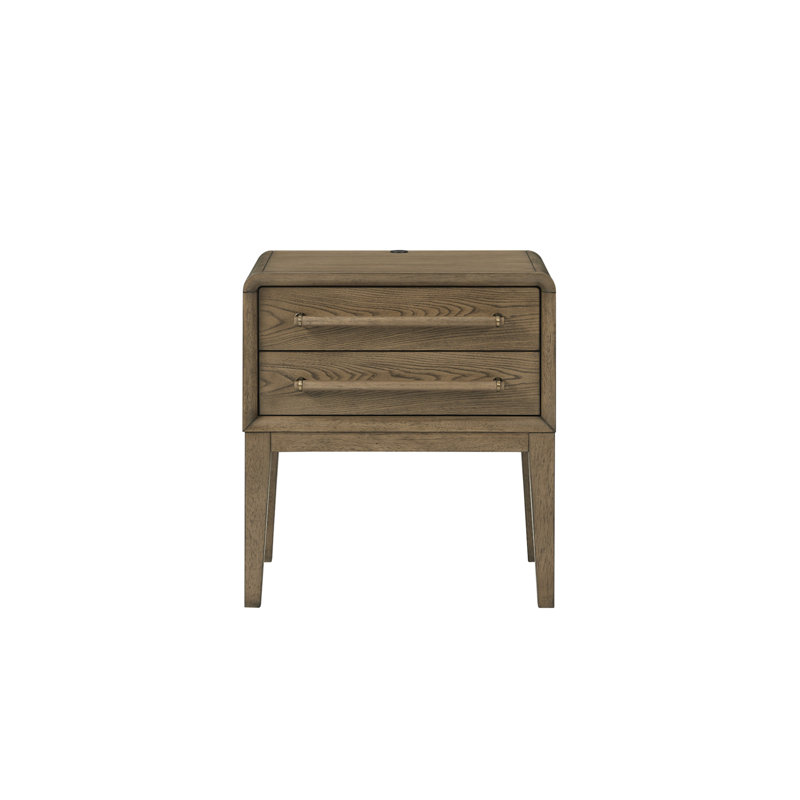 Small Nightstand - Latte (Only Nightstand), Light Brown