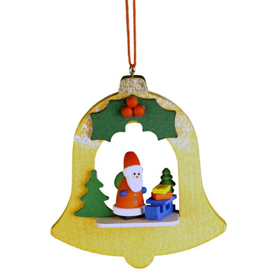 Ornement suspendu Santa Bell