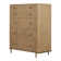 Commode rectangulaire 5 tiroirs Tignall Stevie