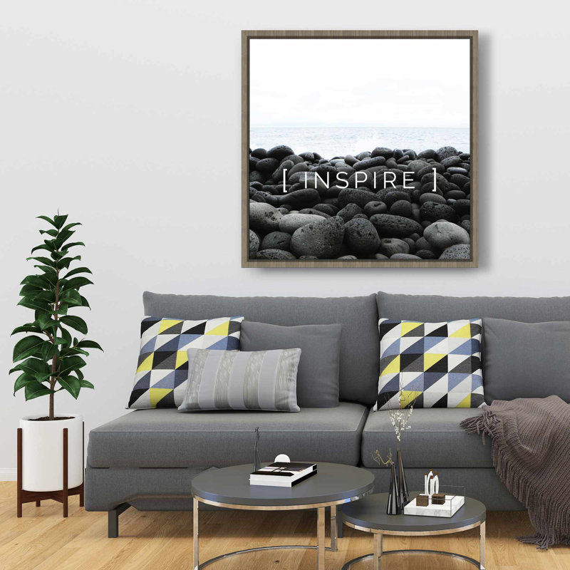 Inspire - art sur toile encadré pour une décoration intérieure élégante
